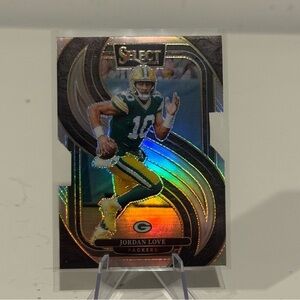 2024 Panini Prizm Die Cut Jordan Love silver variation MINT CONDITION